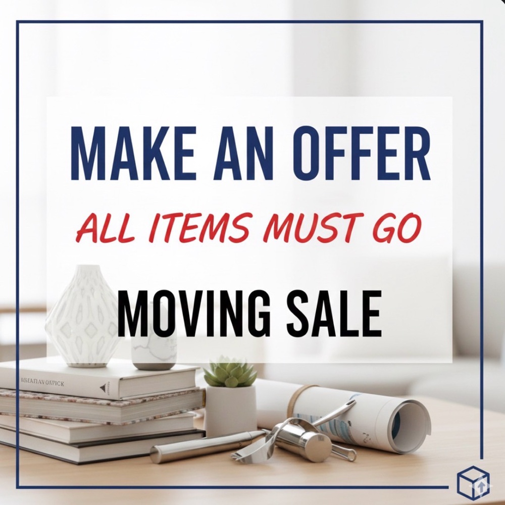 Moving Sale
